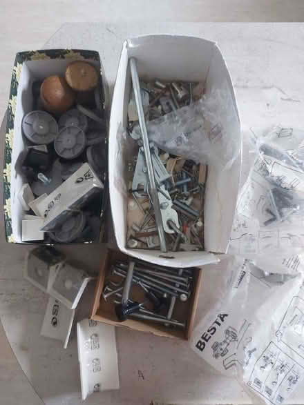 Photo of free Ikea and other assorted fixings (Deepcar S36) #1