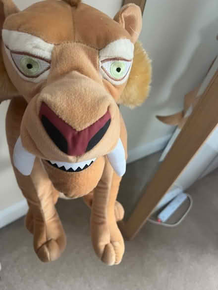 Photo of free Ice Age Sabre Tooth Tiger Soft Toy (Papplewick CP NG15) #1
