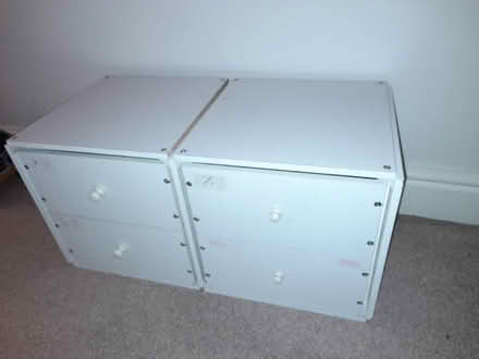 Photo of free Sturdy Draws (white x4) (Draycott DE72 3) #1