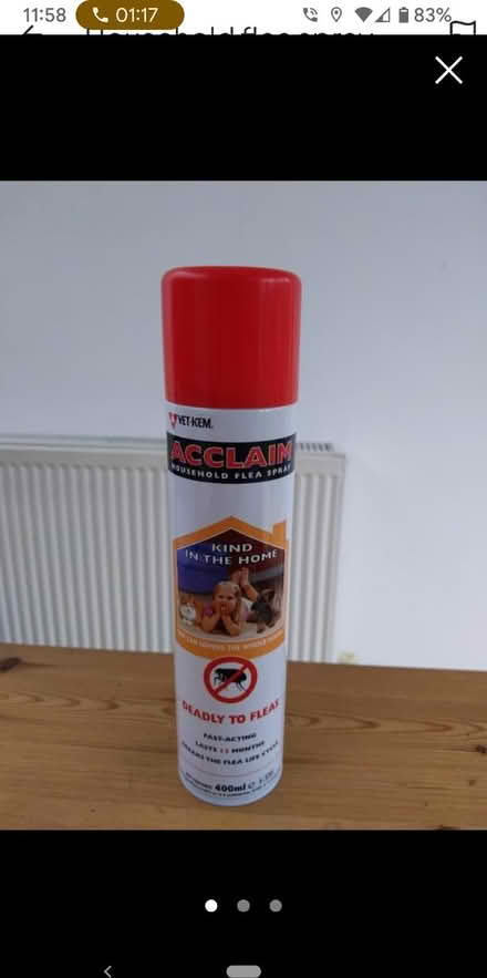 Photo of free Household flea spray (Woodlands TW7) #1