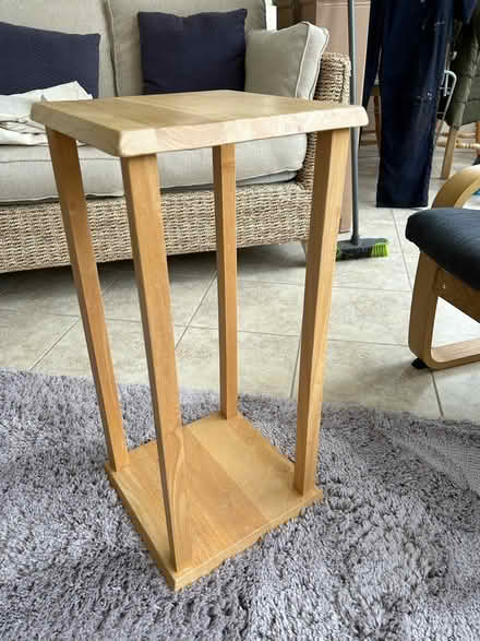 Photo of free Rubber Wood Plant Stand (NR Hatfield AL7) #1