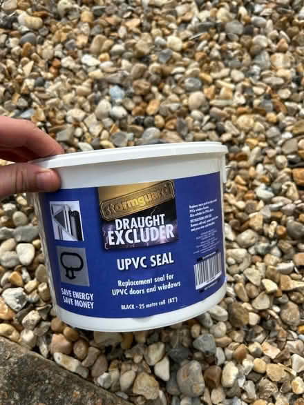 Photo of free UVPC draught excluder (SE26) #1