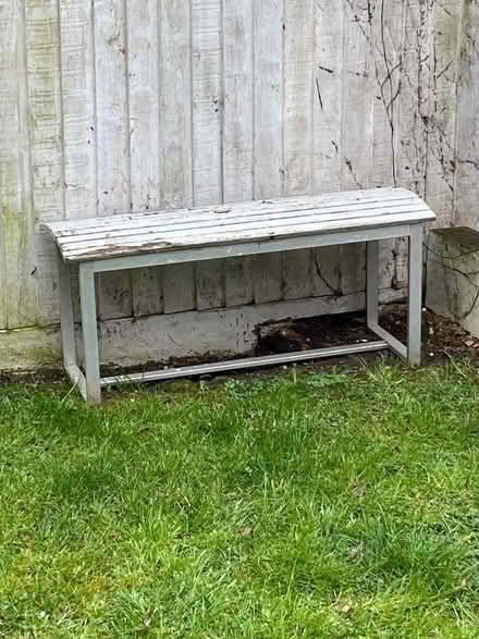 Photo of free Old garden bench (Wigston LE18) #1