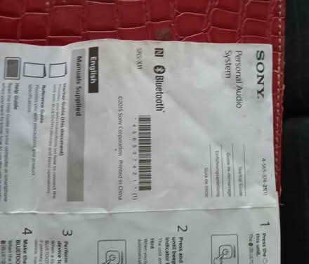 Photo of free Sony mini speaker (NW9) #2