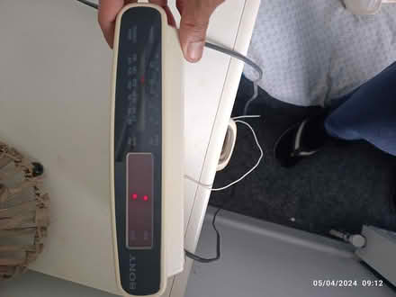 Photo of free Sony digital desk alarm clock (Heavily SK1) #3