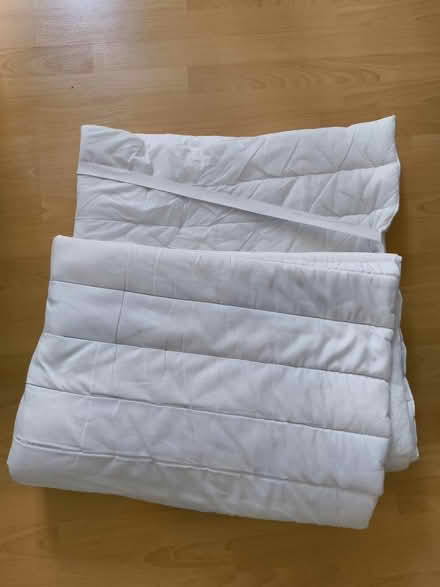 Photo of free Double bed mattress protector (Southwark Park) #1