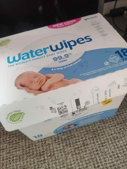 Photo of free 8 X packs of water wipes (Norbury, London SW16) #1
