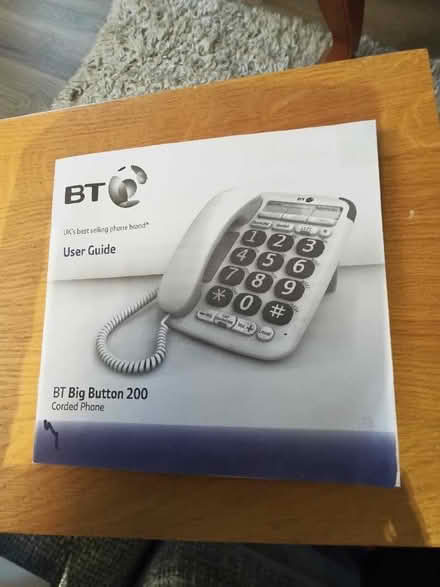 Photo of free Big button corded phone (Hertford SG14) #2