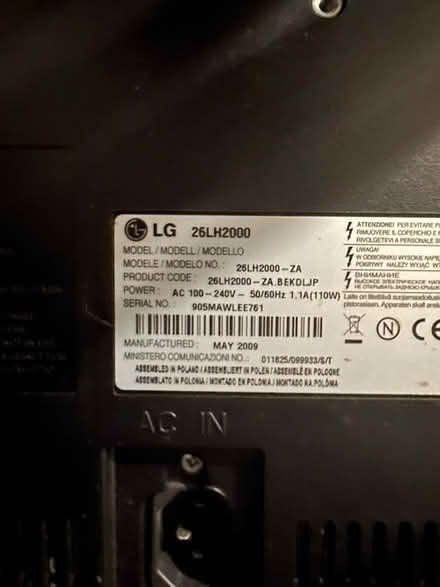 Photo of free Small tv (Enfield) #2