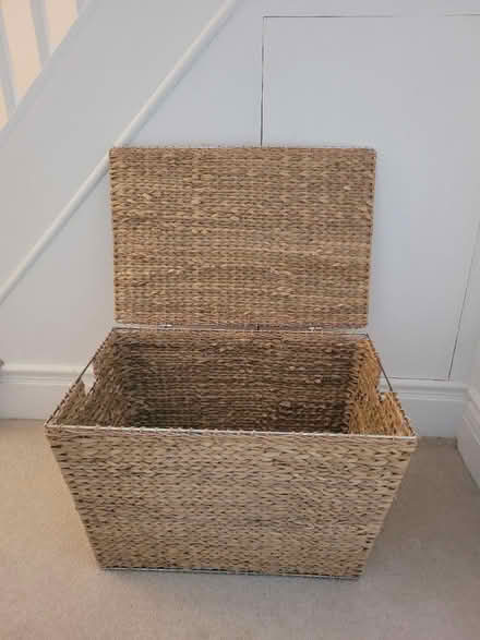 Photo of free Large rattan / wicker basket (NE39 High Spen) #2