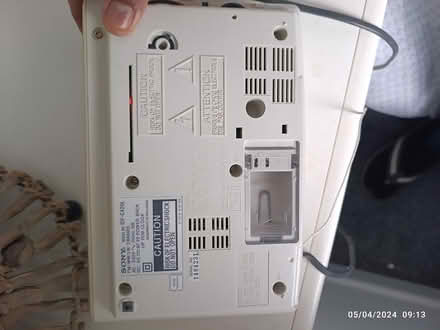 Photo of free Sony digital desk alarm clock (Heavily SK1) #2