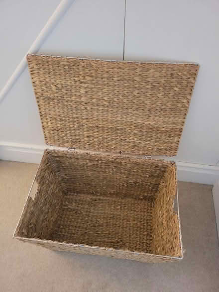 Photo of free Large rattan / wicker basket (NE39 High Spen) #1