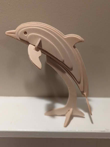 Photo of free Wood dolphin model (Lake City/Cedar Park) #1