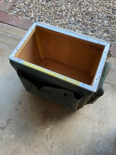 Photo of free Old ‘sit on’ fishing box (Leigh-on-Sea SS9) #4