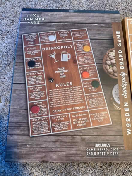 Photo of free Drinkopoly drinking game (Laurel, MD) #1