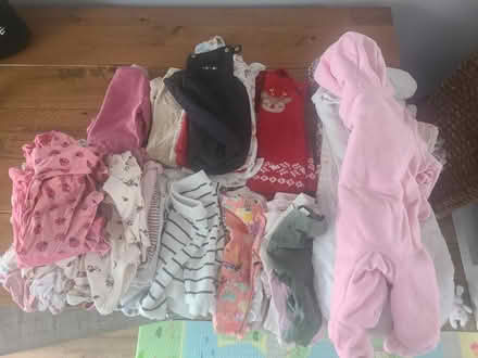 Photo of free Bundle of baby cloths 0-6 months (tadworth KT20) #1