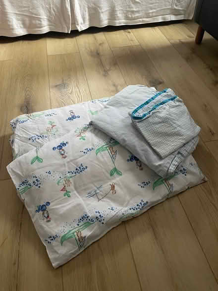 Photo of free Cot duvet (Grove Road E3) #1