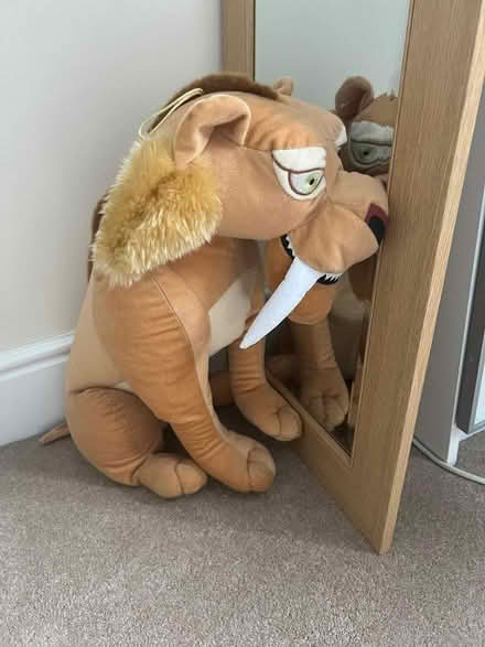 Photo of free Ice Age Sabre Tooth Tiger Soft Toy (Papplewick CP NG15) #2