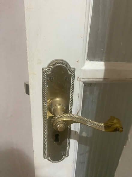 Photo of free White wood and glass door (Denham UB9) #2