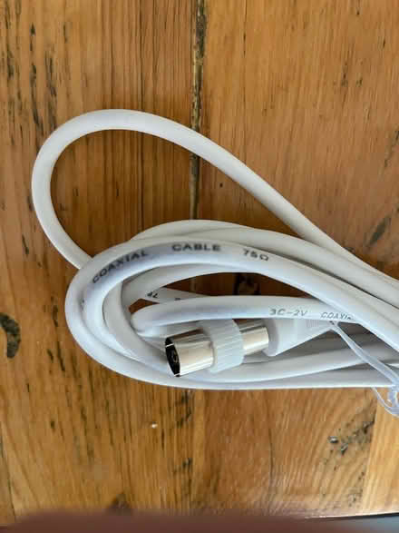 Photo of free Co-Axial Cable, with Adapter (Hayes, BR2) #4