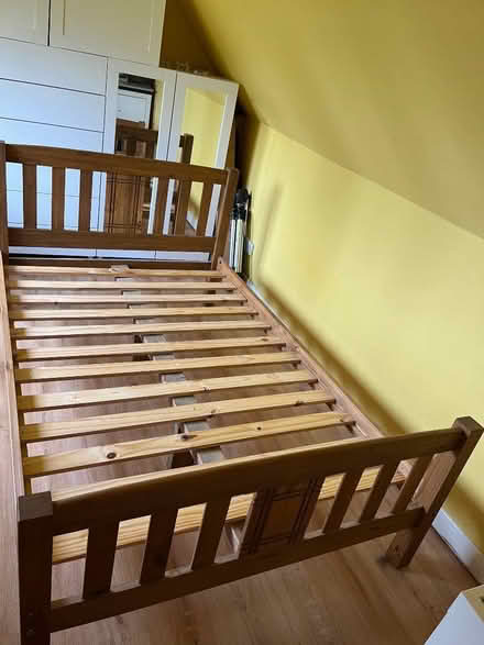 Photo of free Small double bed frame, no mattress (Cob Lane B29) #2