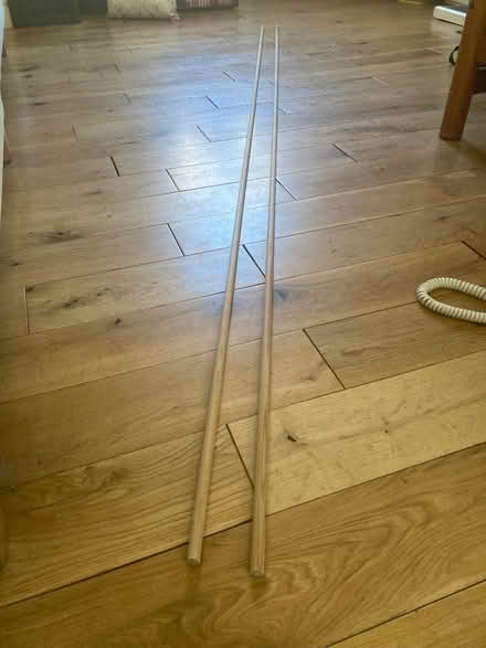Photo of free Two pine dowels - 12mm x 2400mm (Freehold LA1) #1