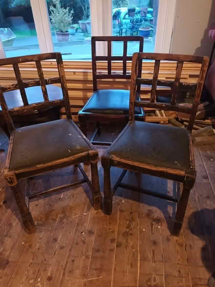 Photo of free Dining chairs (Cwmbach Llechrhyd LD2) #1
