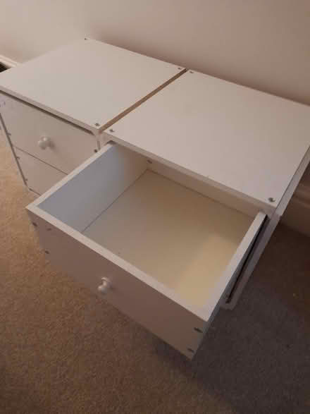 Photo of free Sturdy Draws (white x4) (Draycott DE72 3) #2