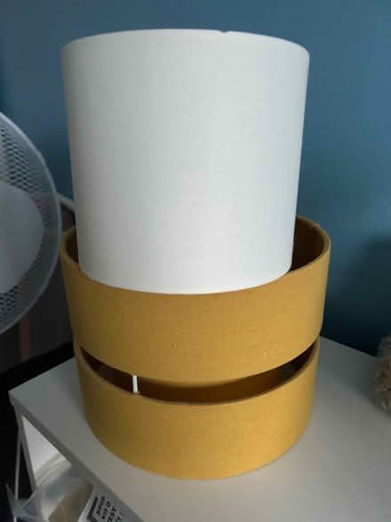 Photo of free 2 lampshades (Rainham ME8) #2