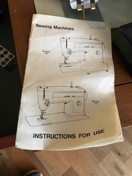 Photo of free Capri sewing machine with table (Buxton Central SK17) #2