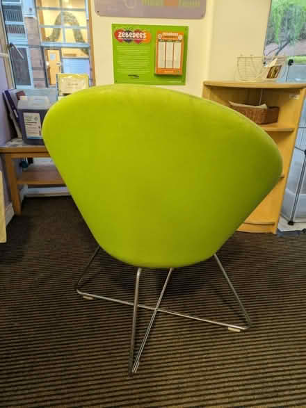 Photo of free 2 Green Chairs (SE10) #3