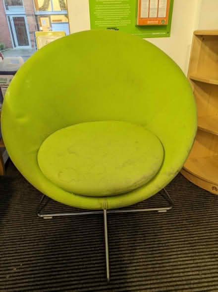 Photo of free 2 Green Chairs (SE10) #2