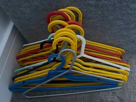 Photo of free Coloured hangers (Waterlooville PO7) #1
