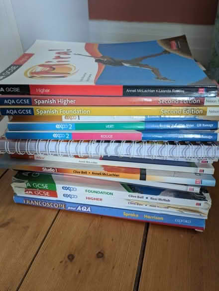 Photo of free Spanish/French textbooks (Fenham NE4) #1