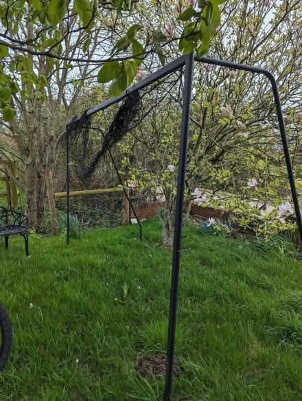 Photo of free Football goal with net, 10' x 6' (Hatchford, nr Cobham KT11) #1