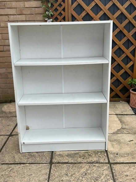 Photo of free White Storage/Bookcase (Cheltenham GL53) #1