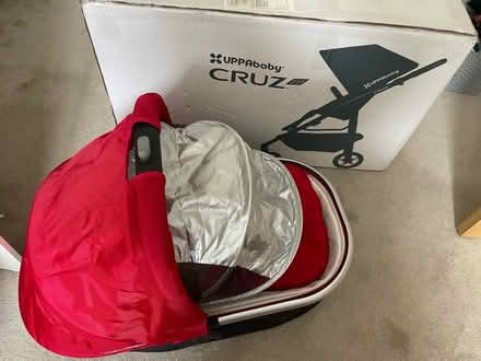Photo of free Uppababy toddler seat & bassinet (Godalming) #2