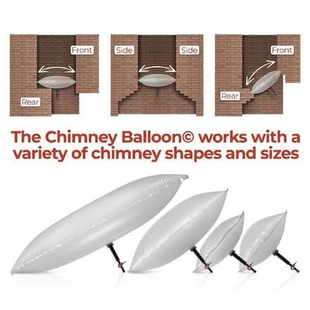 Photo of free Chimney Balloon draught excluder – Medium, 30″ x 12″ (Westerham TN16) #2