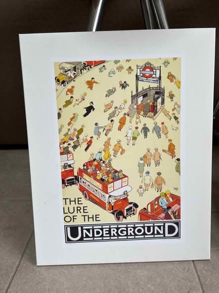 Photo of free London Underground poster prints (Royston, by the station (SG8)) #2