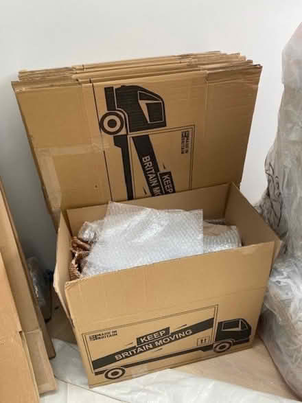 Photo of free Strong Large Storage Packing Moving Boxes (Mortlake SW14) #2