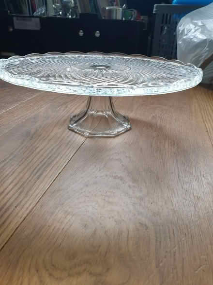 Photo of free Glass cake stand (Middleyard GL10) #2