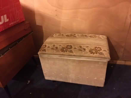 Photo of free Small Sewing Box/Footstool (Appleby-in-Westmorland CA16) #1
