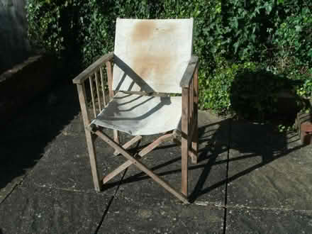 Photo of free Director's chair - garden chair (Portslade by Sea BN3) #1