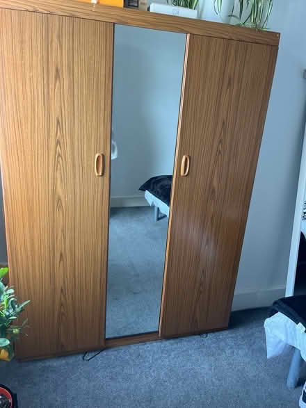 Photo of free Wooden wardrobe (Erith DA8 Bexley) #1
