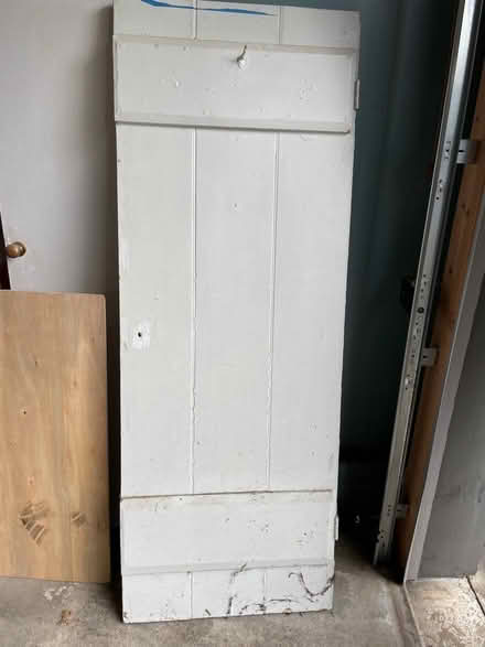 Photo of free Antique wood door (Nutley NJ) #1