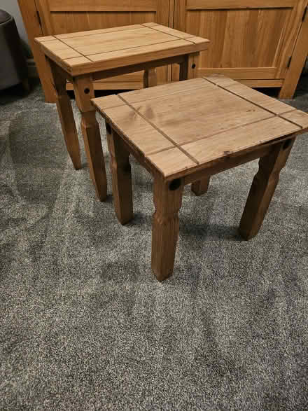 Photo of free 2 nest of tables (Bowerham area Lancaster) #2