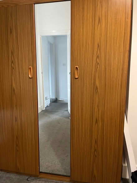 Photo of free Wooden wardrobe (Erith DA8 Bexley) #3