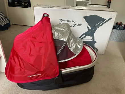 Photo of free Uppababy toddler seat & bassinet (Godalming) #1