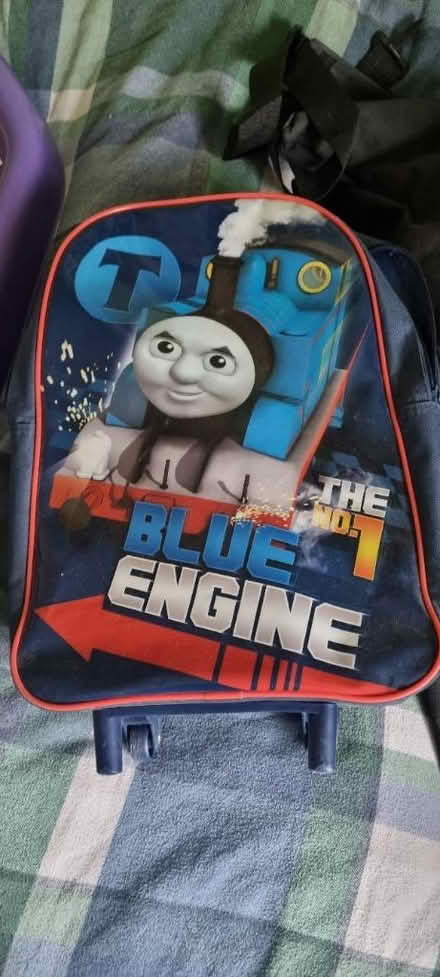 Photo of free Childs bag on wheels (Stroud) #1