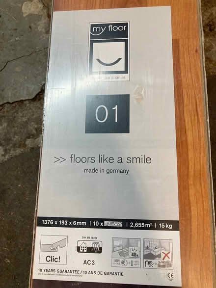 Photo of free Laminate flooring (Somerville, Near Market Basket) #3